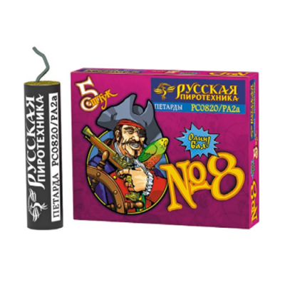 Петарда фитильная № 8 Петарды купить в Нижнем Новгороде | nizhnij-novgorod.salutsklad.ru