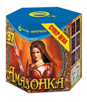 Амазонка Батарея салютов купить в Нижнем Новгороде | nizhnij-novgorod.salutsklad.ru